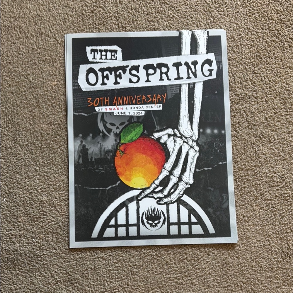 The Offspring 30th Anniversary Poster